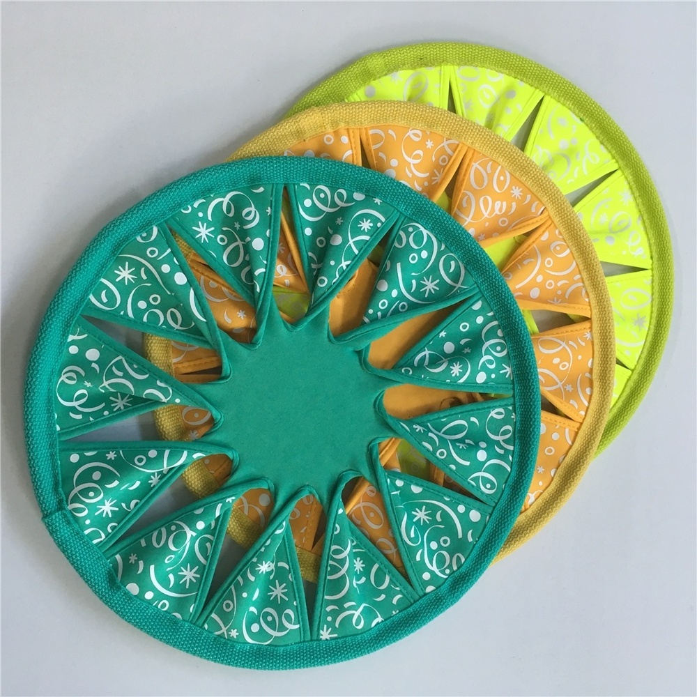 More safety kids 30cm diameter neoprene flying disc ring for water play and garden game