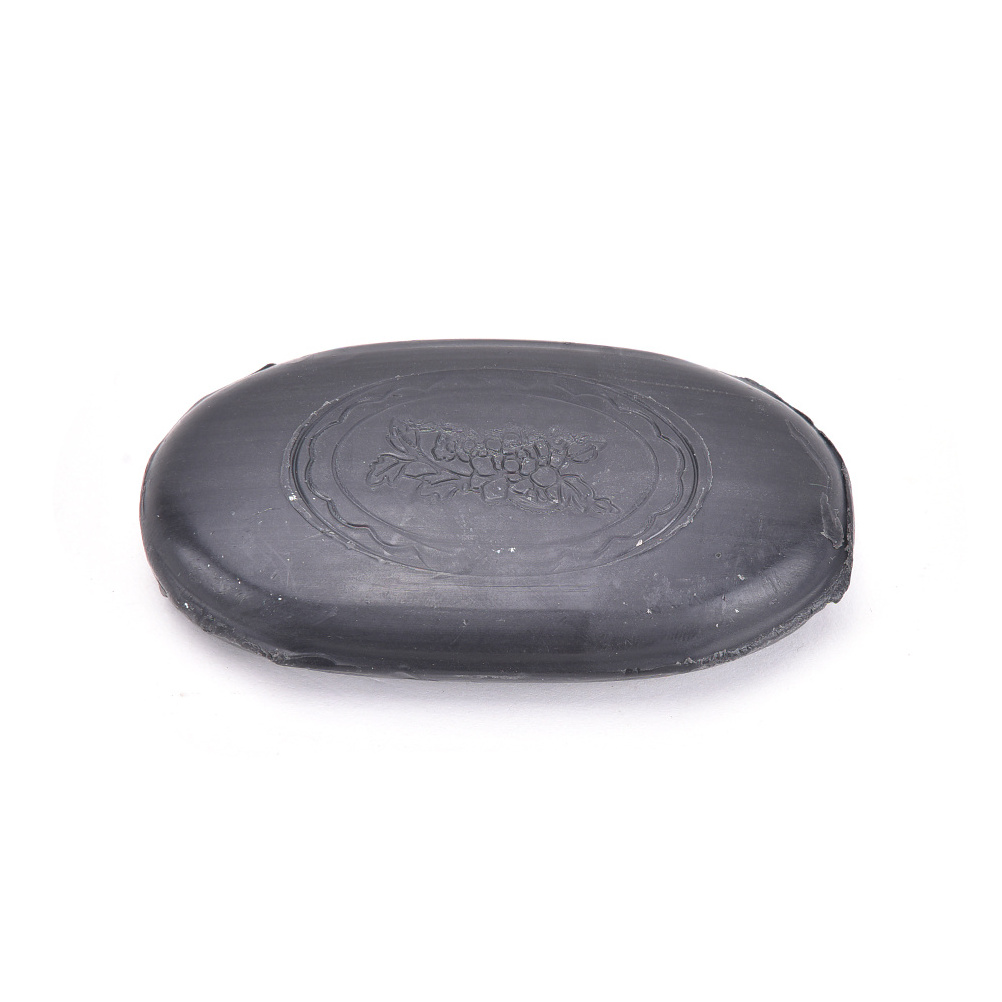 1Pc Tourmaline Soap Face&Body Clear Anti Bacterial Lighten Freckles Beauty&Health Care Active Energy Black Bamboo Charcoal Soap