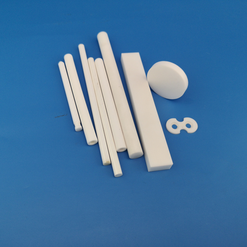 Industrial Ceramic 95%-99.99% Alumina Ceramic Stick Rod Cylinder Shaft