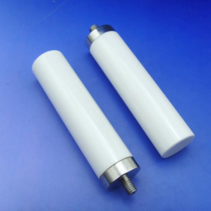 OEM Al2o3 Oxide Wafer Bushing Disc Rod Block  Tube Insulator Pump Valve Metalized Alumina Ceramic Metal Parts  Roller Substrate