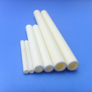 black and white Mechanical wear resistance zirconia ceramic tube products