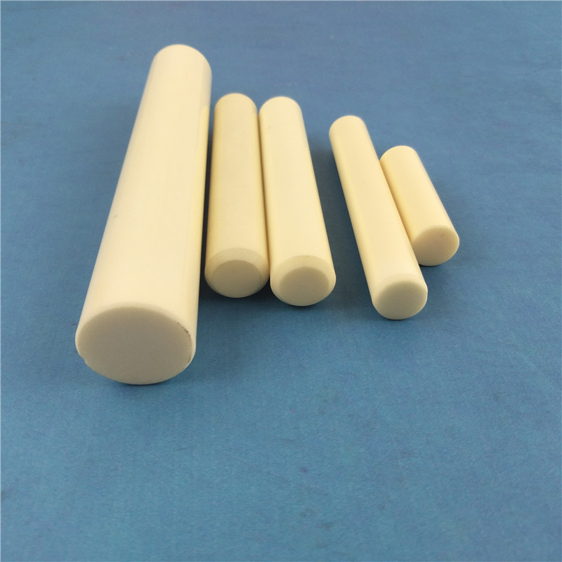 Industrial Ceramic 95%-99.99% Alumina Ceramic Stick Rod Cylinder Shaft