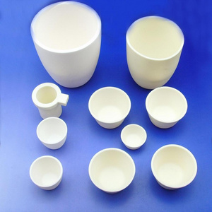 Standard Price 99.5 Alumina Refractory Melting Ceramic Crucible