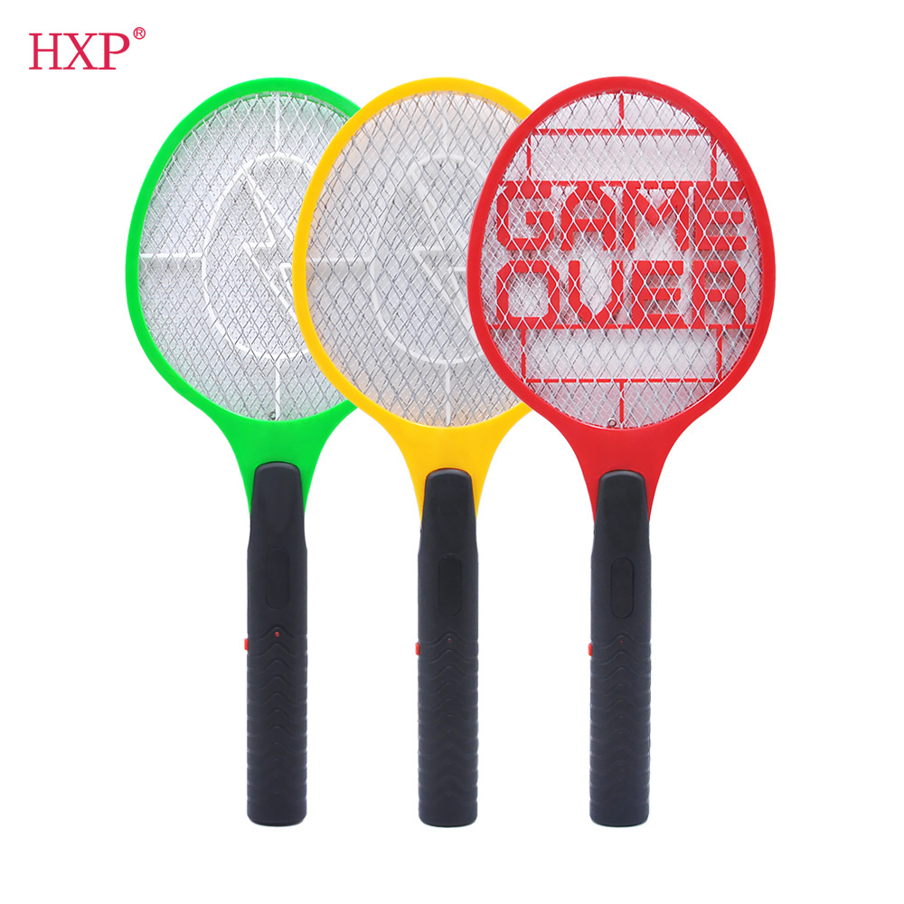 Hot sale 2AA mosquito swatter electrical mosquito killers 3500V power mosquito racket bug zapper