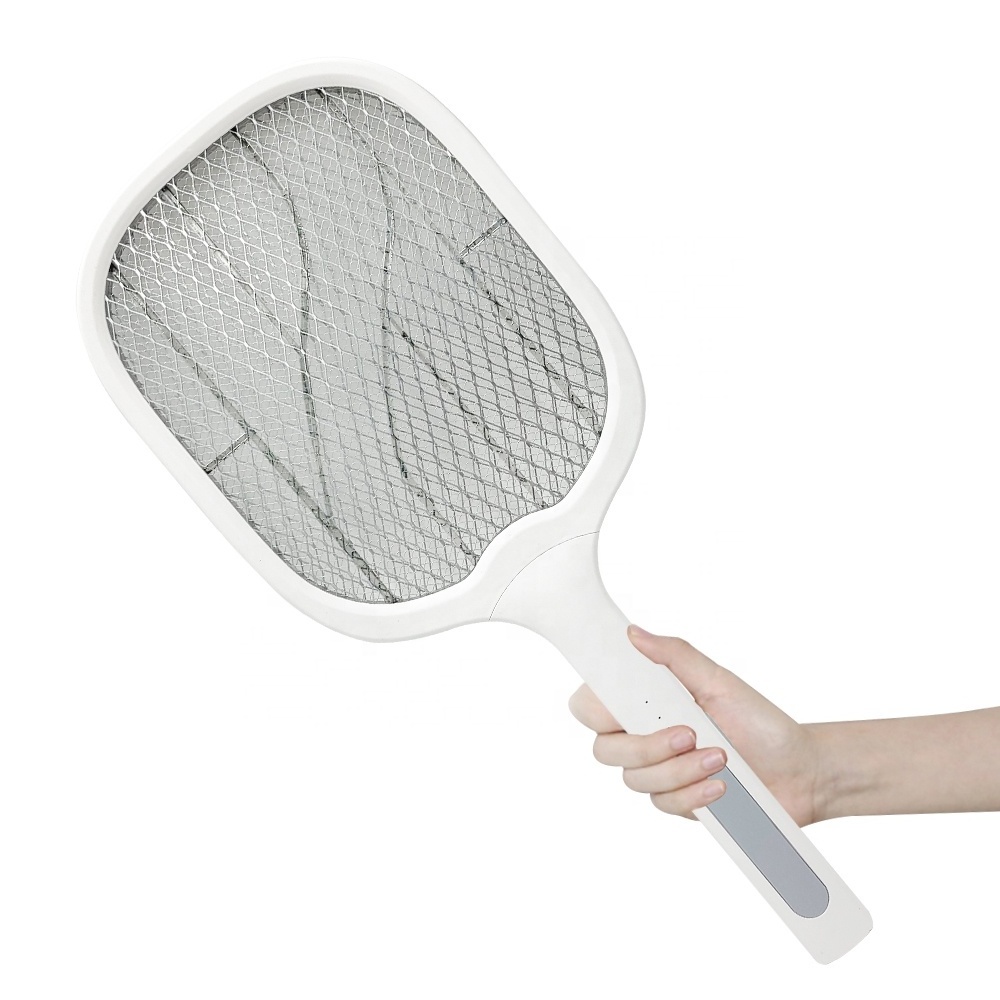 2 in 1 multifunction bug zapper killer with base electric  mosquito swatter lamp  fly swatter bat