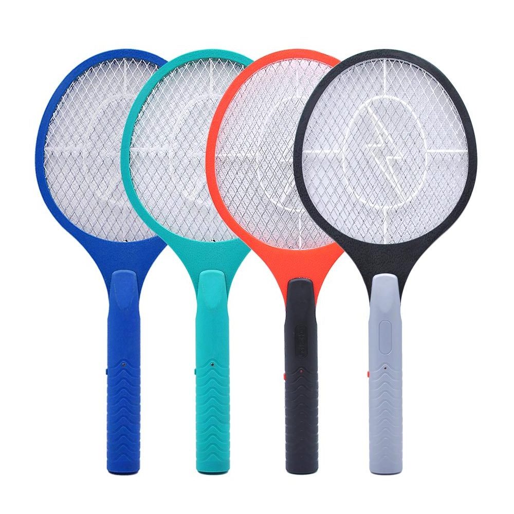 2AA battery Operated Mosquito Racket Swatter Bat Electric Fly Swatter For Indoor