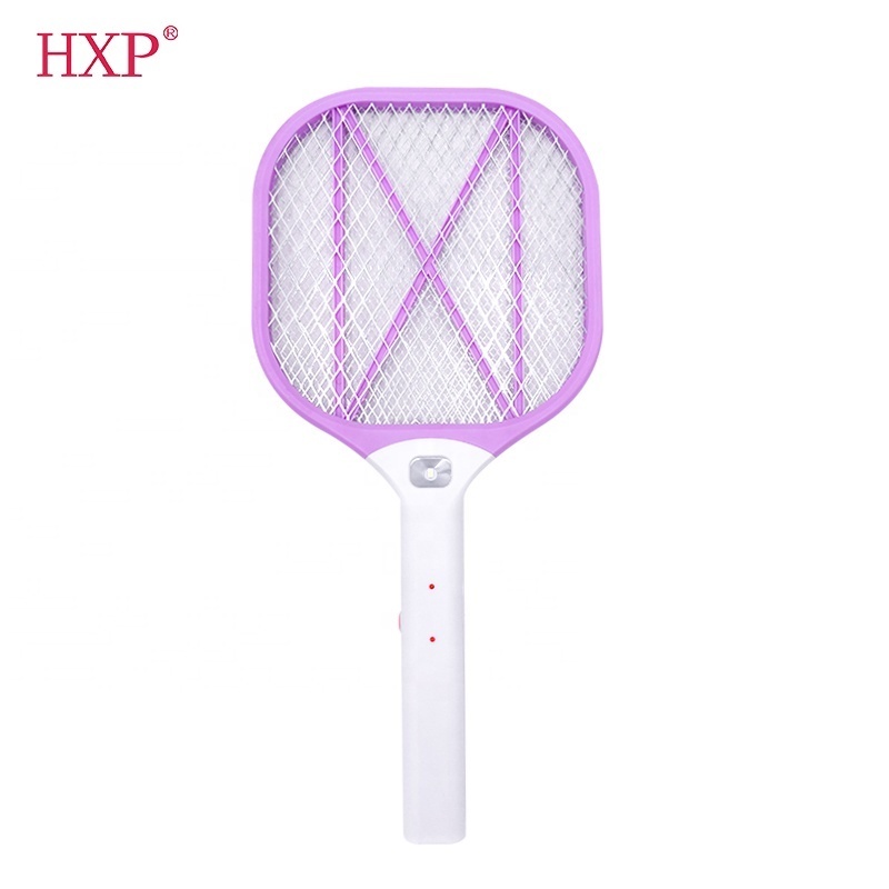 Safety Mesh Mosquito Racket Rechargeable Home Electric Fly Racket Bug Zapper Fly Swatter