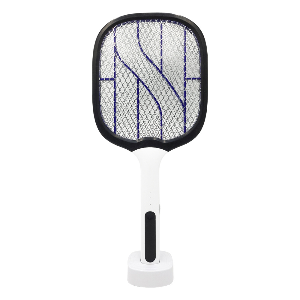 Rechargeable Battery Mosquito Bat Electric Mosquito Killer Fly Swatter With Usb Input Port