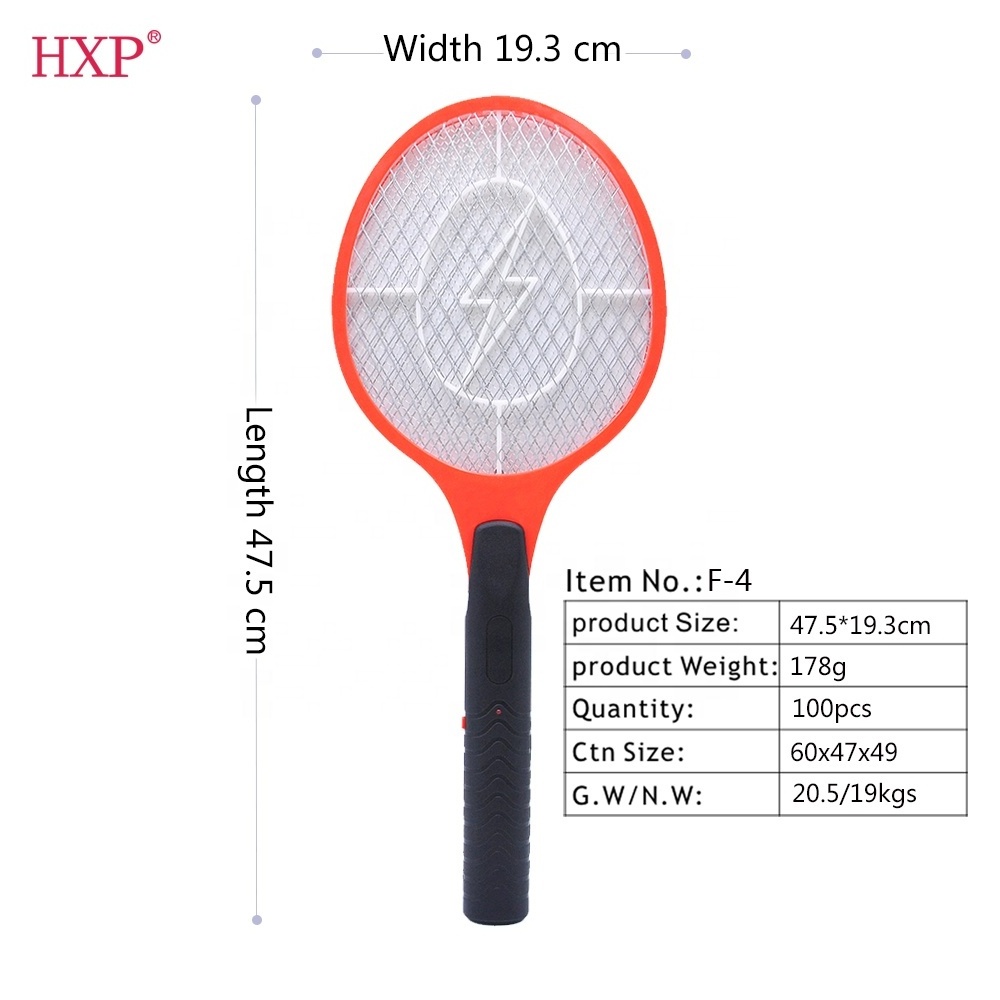 CE certificate  mosquito swatter racket insect fly swatter catcher electric bug zapper BSCI factory