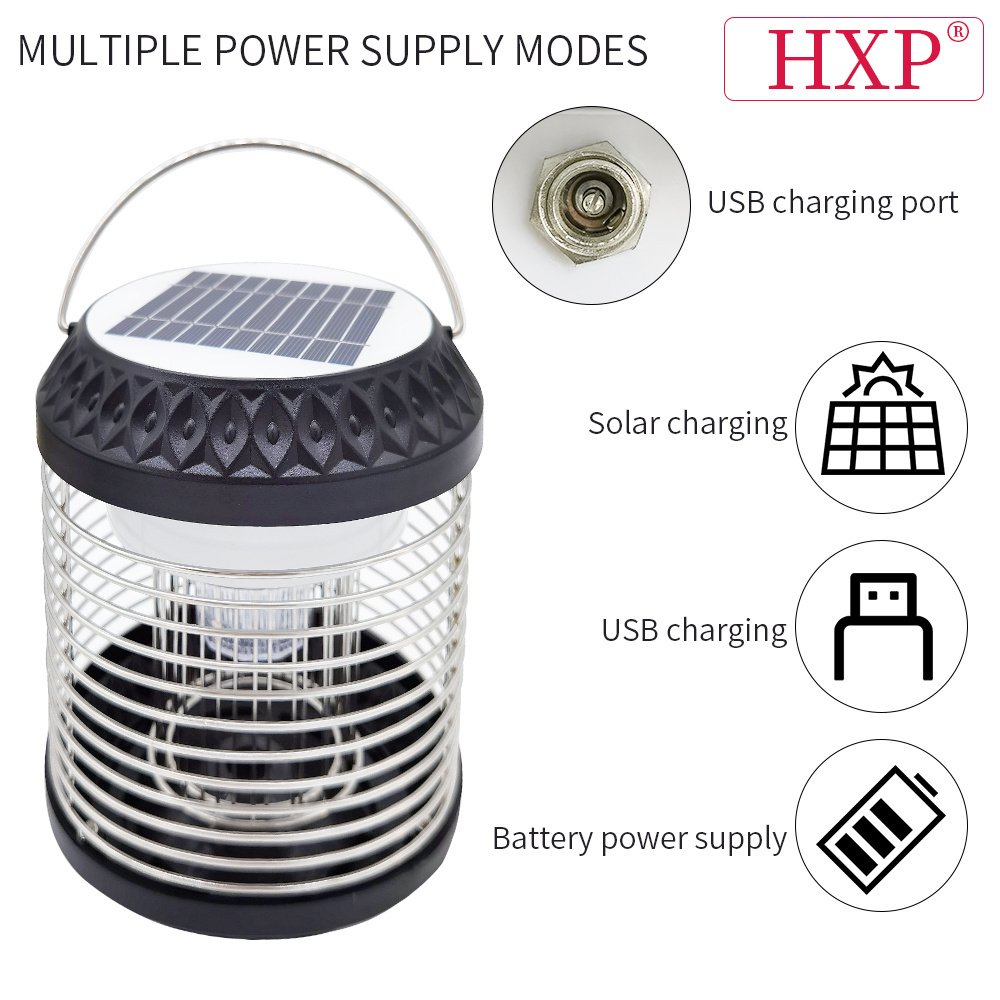 Solar Outdoor Mosquito Bug Zapper Solar Mosquito Killer Lamps Mosquito Zapper For Pest Control