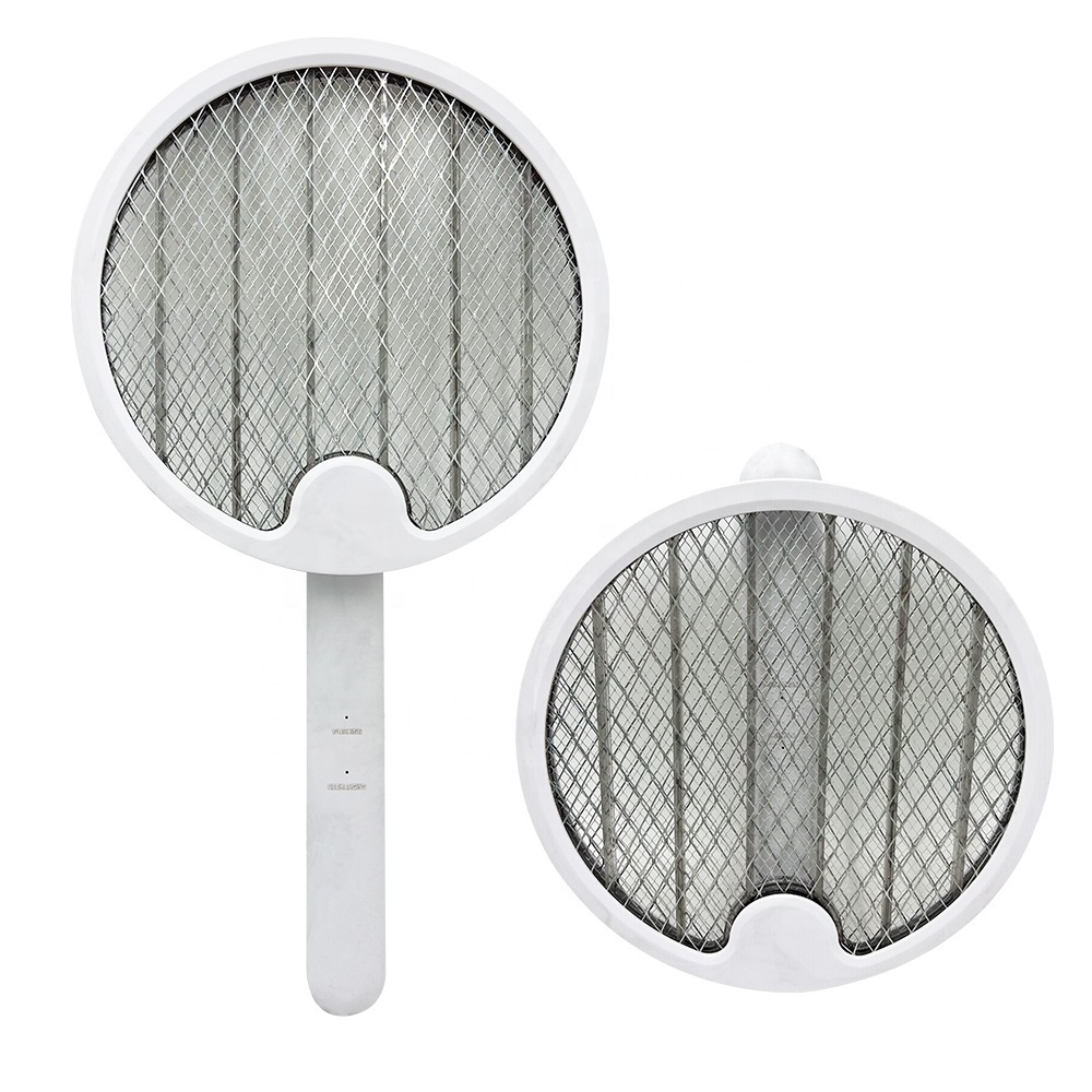 Home Portable And Foldable Fly Mesh Bat Electric Mosquito Swatter Rechargeable Flies Swatter Racket