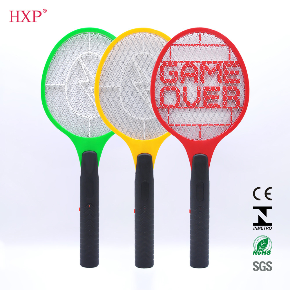 HIPS 2AA Battery Mosquito Racket Pest Control Bat Bug Zap Insect Trapper