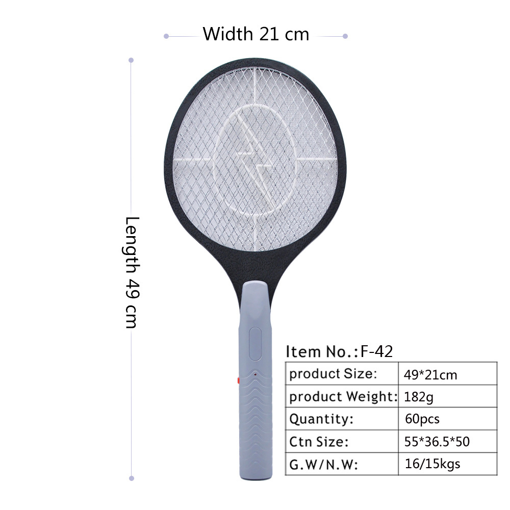 Mosquito Bat Mosquito Killer Battery operated bug zapper 4000V DC electric fly swatter household bug zapper killer racket