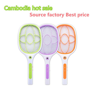 HXP 885 Cambodia Hot sale electric bug zapper led mosquito swatter mosquito killer racket mosquito trapper