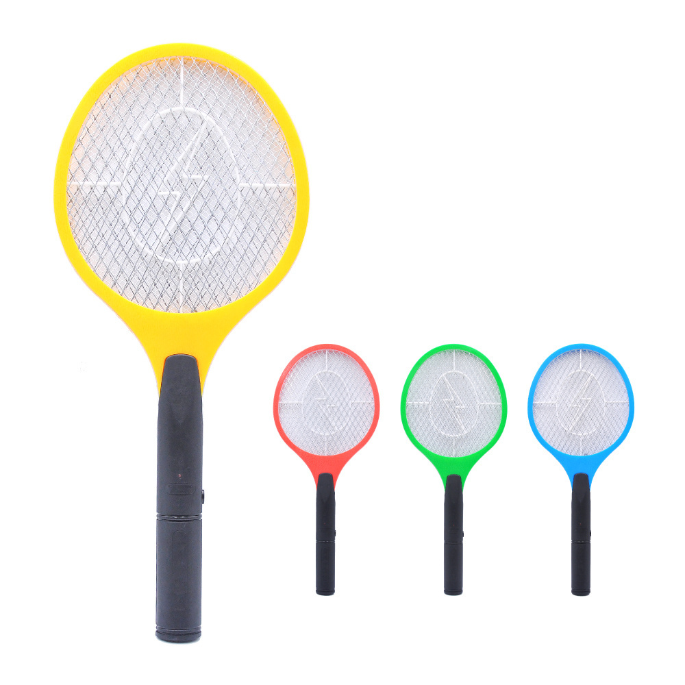 Factory supply battery operated bug zapper mosquito killer racket popular fly swatter outdoor mosquito bat