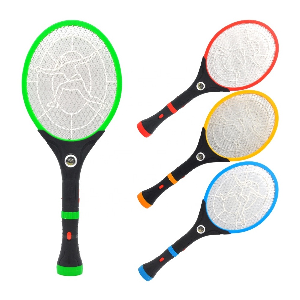 2 in 1 hot selling electric bug zapper pest control insect racket mosquito swatter with torch