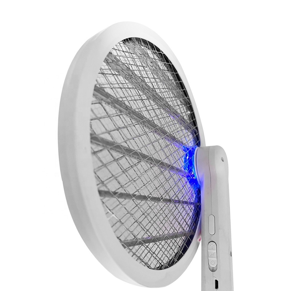 Home Portable And Foldable Fly Mesh Bat Electric Mosquito Swatter Rechargeable Flies Swatter Racket