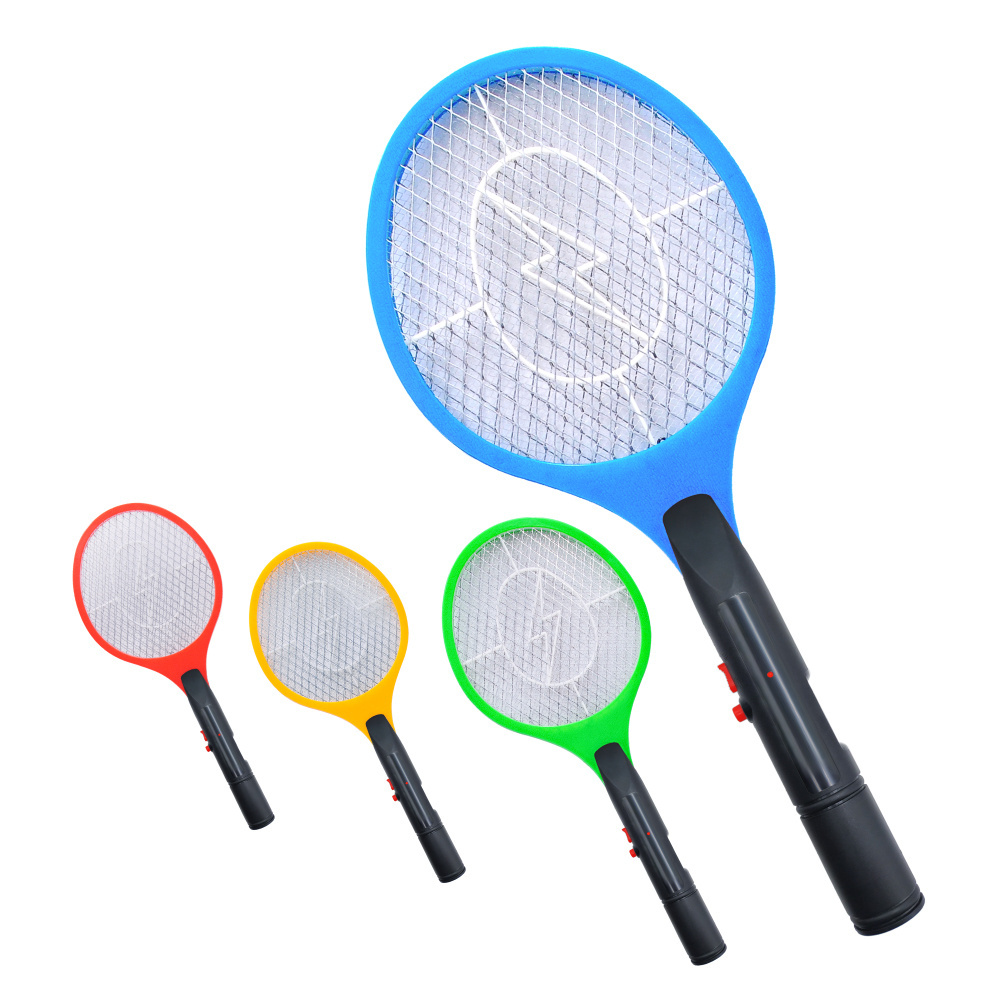 Home Kill Mosquitoes Tools Bug Zapper Racket Double switch rechargeable electric plastic fly mosquito battery fly swatter