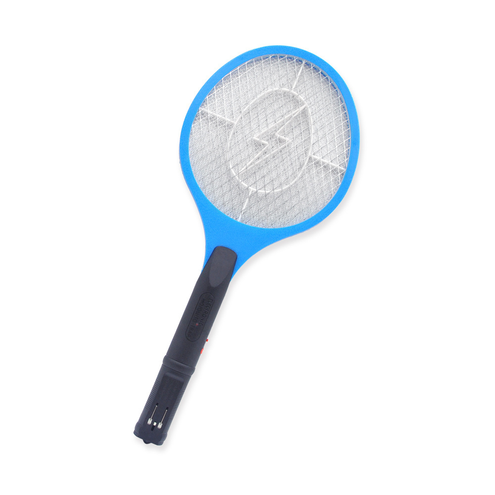 Indoor Electric Bug Zapper Rechargeable Battery Fly Swatter With 3 Layer