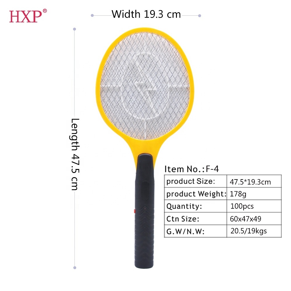 CE certificate  mosquito swatter racket insect fly swatter catcher electric bug zapper BSCI factory