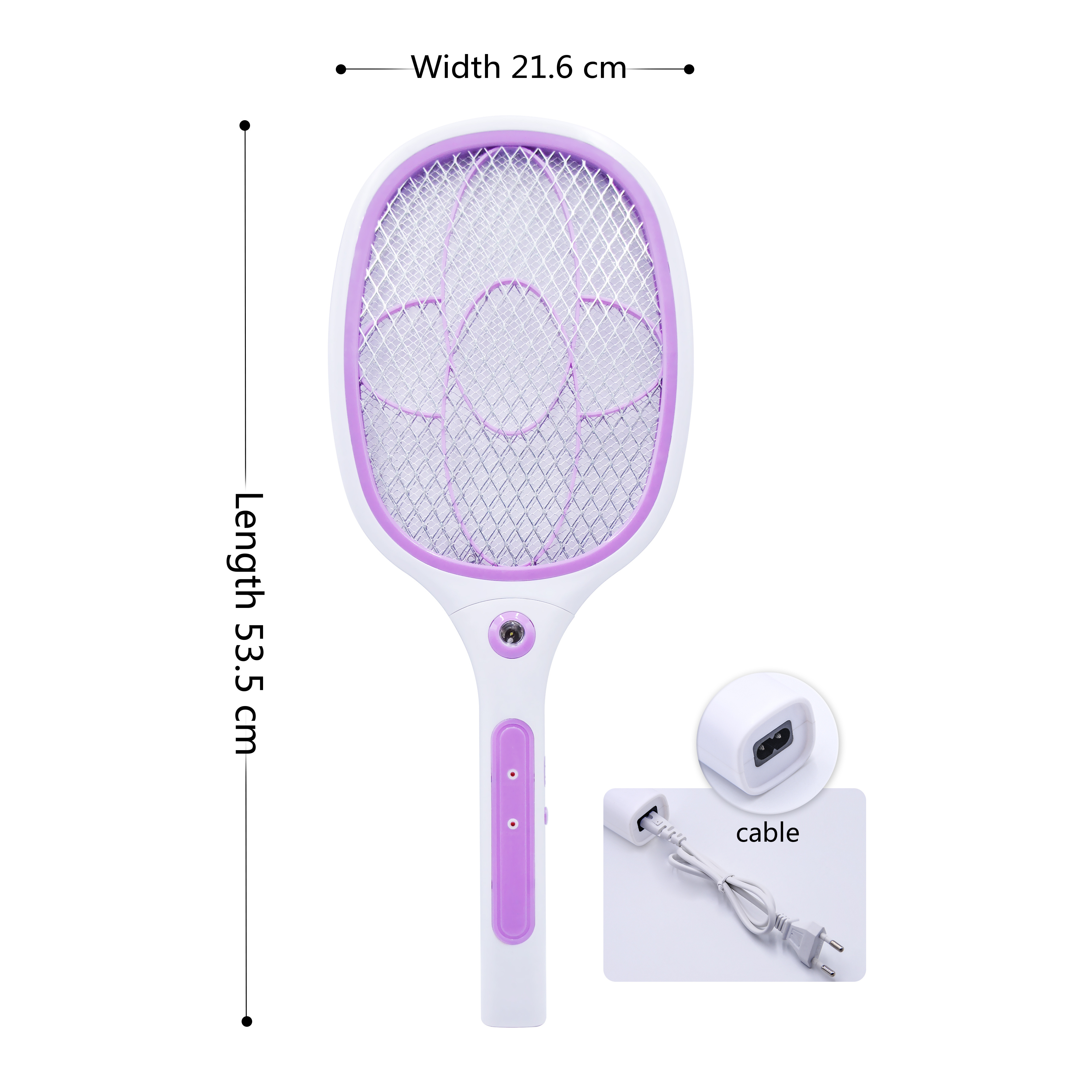 Bangladesh Hot sale rechargeable mosquito racket led mosquito swatter mosquito killer fly swatter