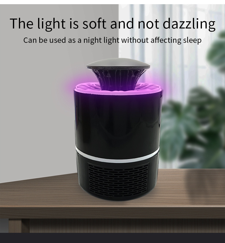 Newest design indoor bug zapper lamp led usb powered led waterproof mosquito killer lamp insect electric fly catcher