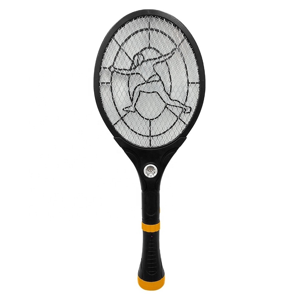 2 in 1 hot selling electric bug zapper pest control insect racket mosquito swatter with torch