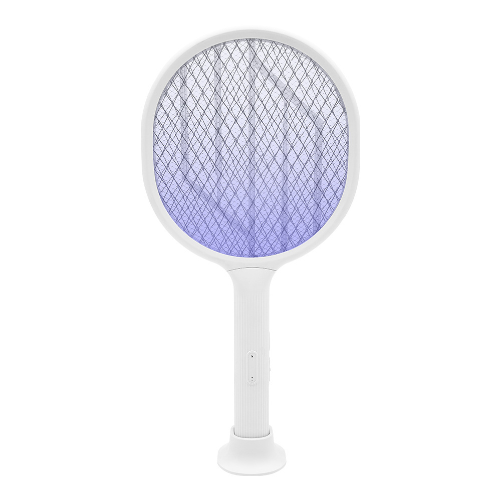 2 in 1 Dual Use Electrical Mosquito Swatter Mosquito Killer Lamp Bug Zapper Racket 2023 Fly Swatters