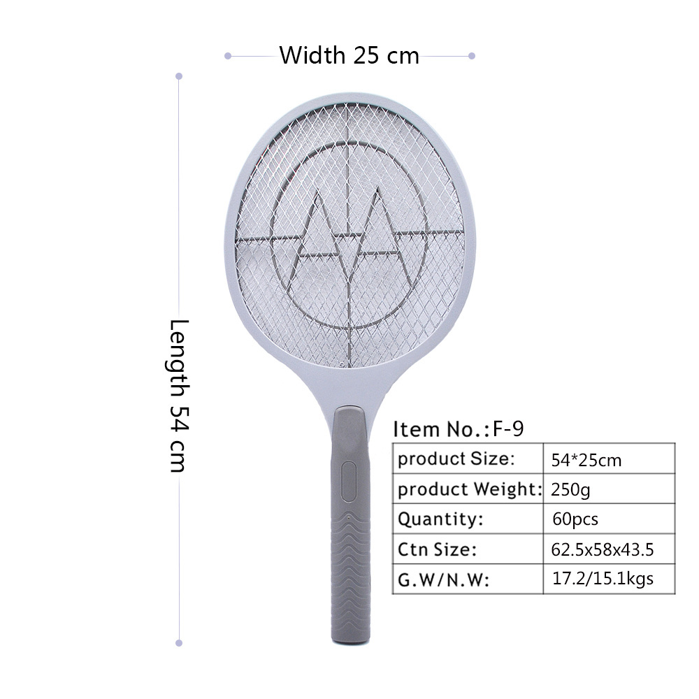 Wholesale big size  battery design electric bug zapper mosquito swatter fly  catcher