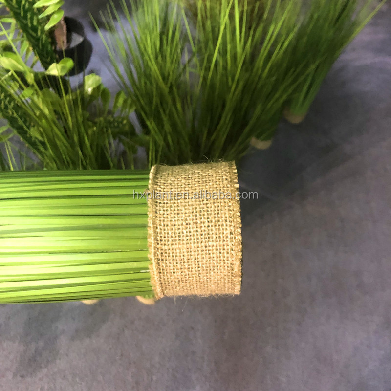 Hot selling high quality indoor decorative artificial fake tall horsetail foliage plants faux onion grass in pot