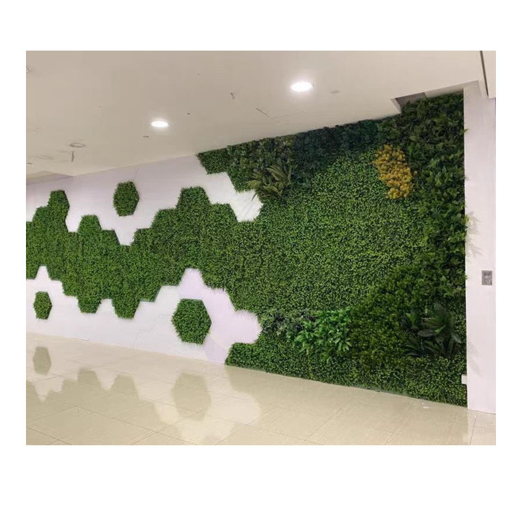 Artificial Plant Wall Artificial Vertical Green Wall for Garden Flower Kettle/sprinkler Used with Flower/green Plant Plastic PE