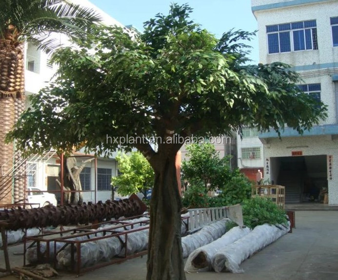 High quality large artificial ficus tree outdoor indoor decoration artificial banyan tree