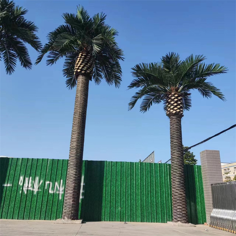 supplier lager big huge artificial date royal palm tree  arboles artificiales de decoracion artificial large tree