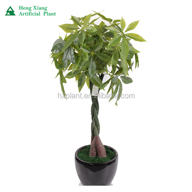 Wholesale potted/bonsai Artificial /fake/imitation Money Tree