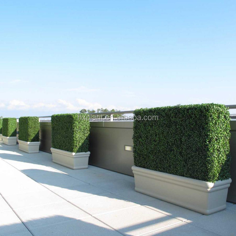 Artificial Boxwood Panels,landscaping Boxwood Hedge High Simulation 1:1 Artificial Boxwood Hedge Plastic Grass Natural Color