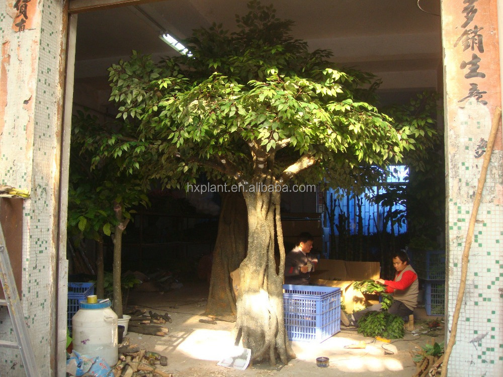 High quality large artificial ficus tree outdoor indoor decoration artificial banyan tree