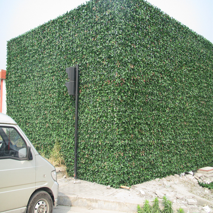 feuillage artificielle,fashion fire retardant Artificial UV outdoor plant wall green grass wall faux garden plants