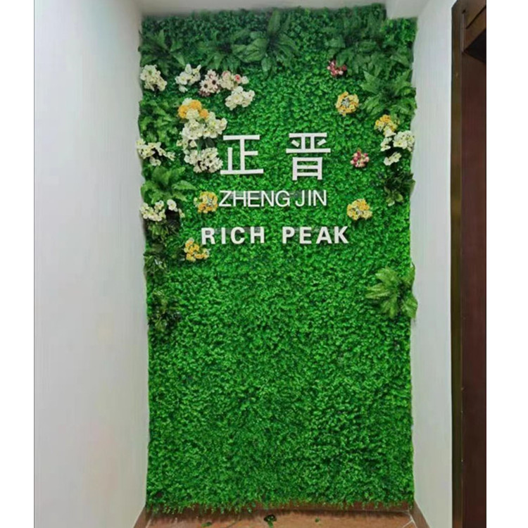 Plant Manufacturing Handmade  Indoor Outdoor Decor DIY Green Wall Plants Artificial Grass ceiling plant decoration