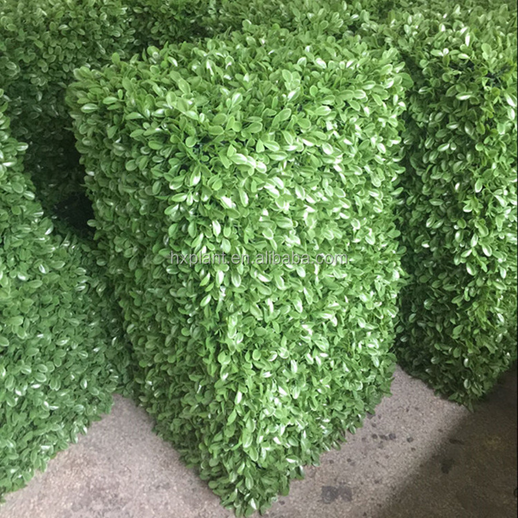 Artificial Boxwood Panels,landscaping Boxwood Hedge High Simulation 1:1 Artificial Boxwood Hedge Plastic Grass Natural Color