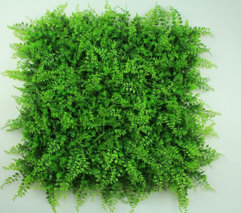 Garden vertical hanging grass green wall decor plastic ornament artificial moss grass wall turf carpet for decoration