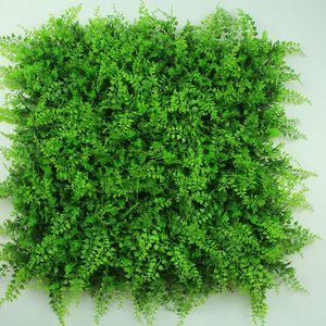 Garden vertical hanging grass green wall decor plastic ornament artificial moss grass wall turf carpet for decoration