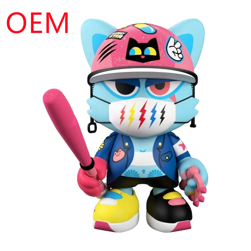 Custom Made Plastic Mini/Large Design Blank Oem Diy 3D Figure Manufacturer Hot Collectibles Vinyl Toys