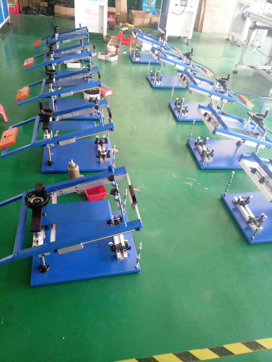 bottles manual round screen printing machine