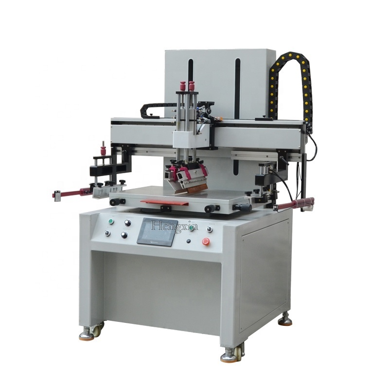 Heat Transfer Sticker Precision Label Semi-auto Silk Screen Printing Machine For Small Business