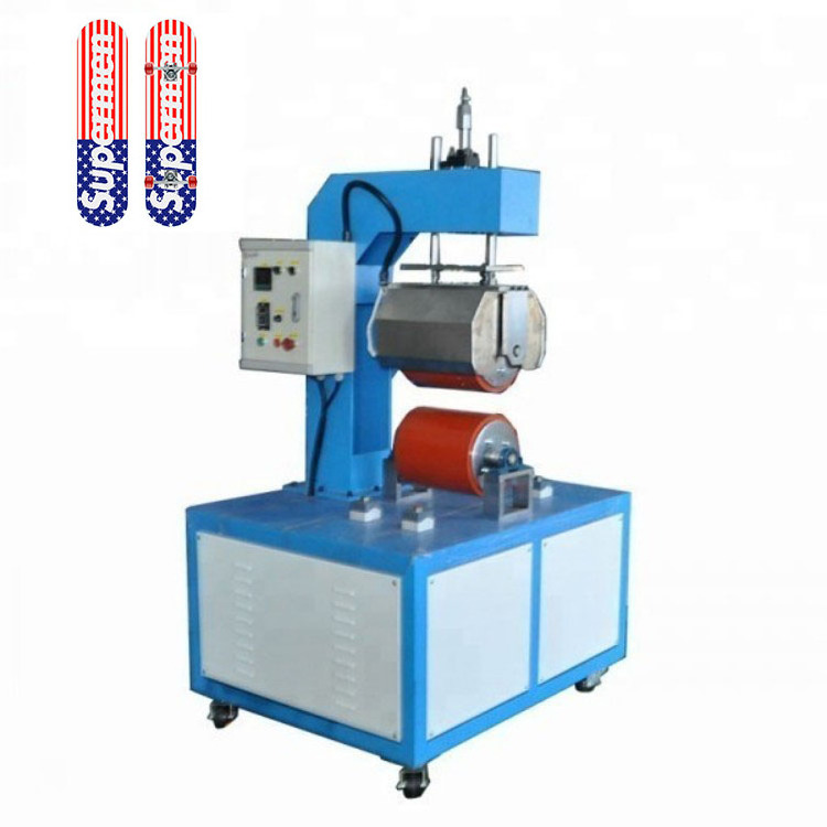 HP-L150A Dongguan supplier factory price  hydraulic skateboard/surfboard heat transfer printing machine for diy pattern logo