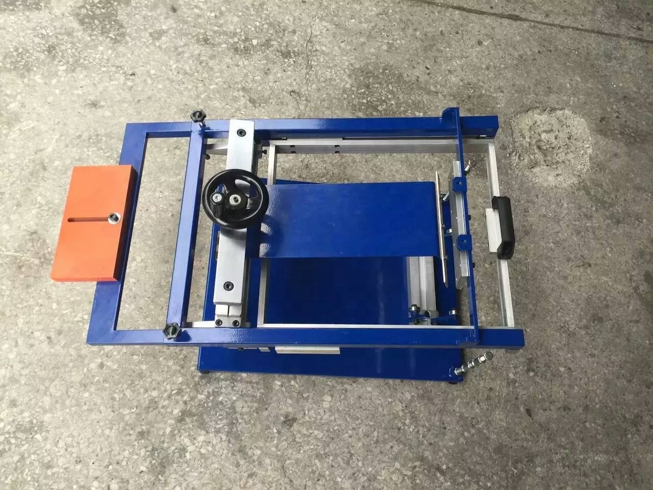 bottles manual round screen printing machine