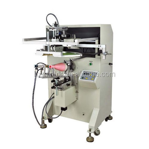 HS-400C conical flask bottle screen printing machine for sale