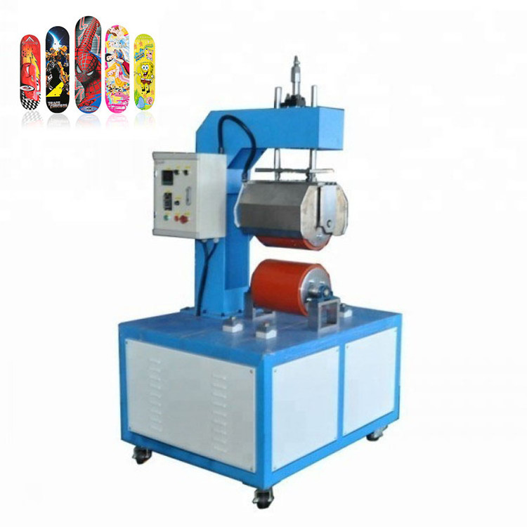 HP-L150A Dongguan supplier factory price  hydraulic skateboard/surfboard heat transfer printing machine for diy pattern logo