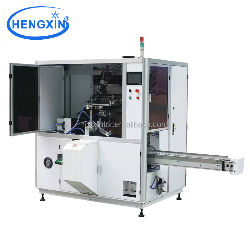 manufacturer automatic  tube screen printer screen printing machine for pipe  tube