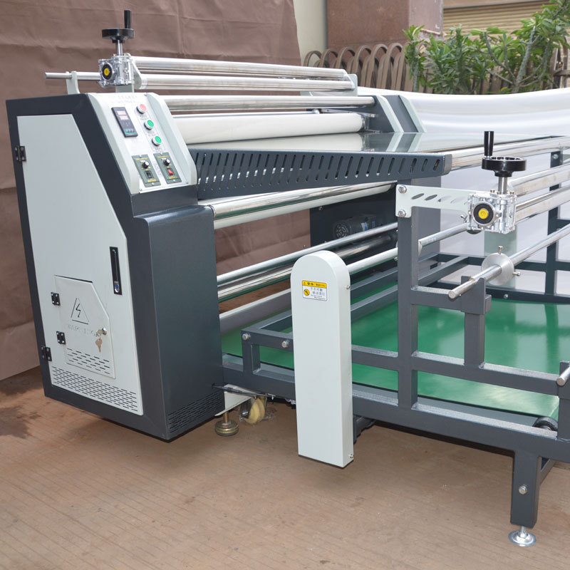 Hot sale Mini  20cm oil drum  Roll Sublimation Heat Press Calender Machine for small garment fabric